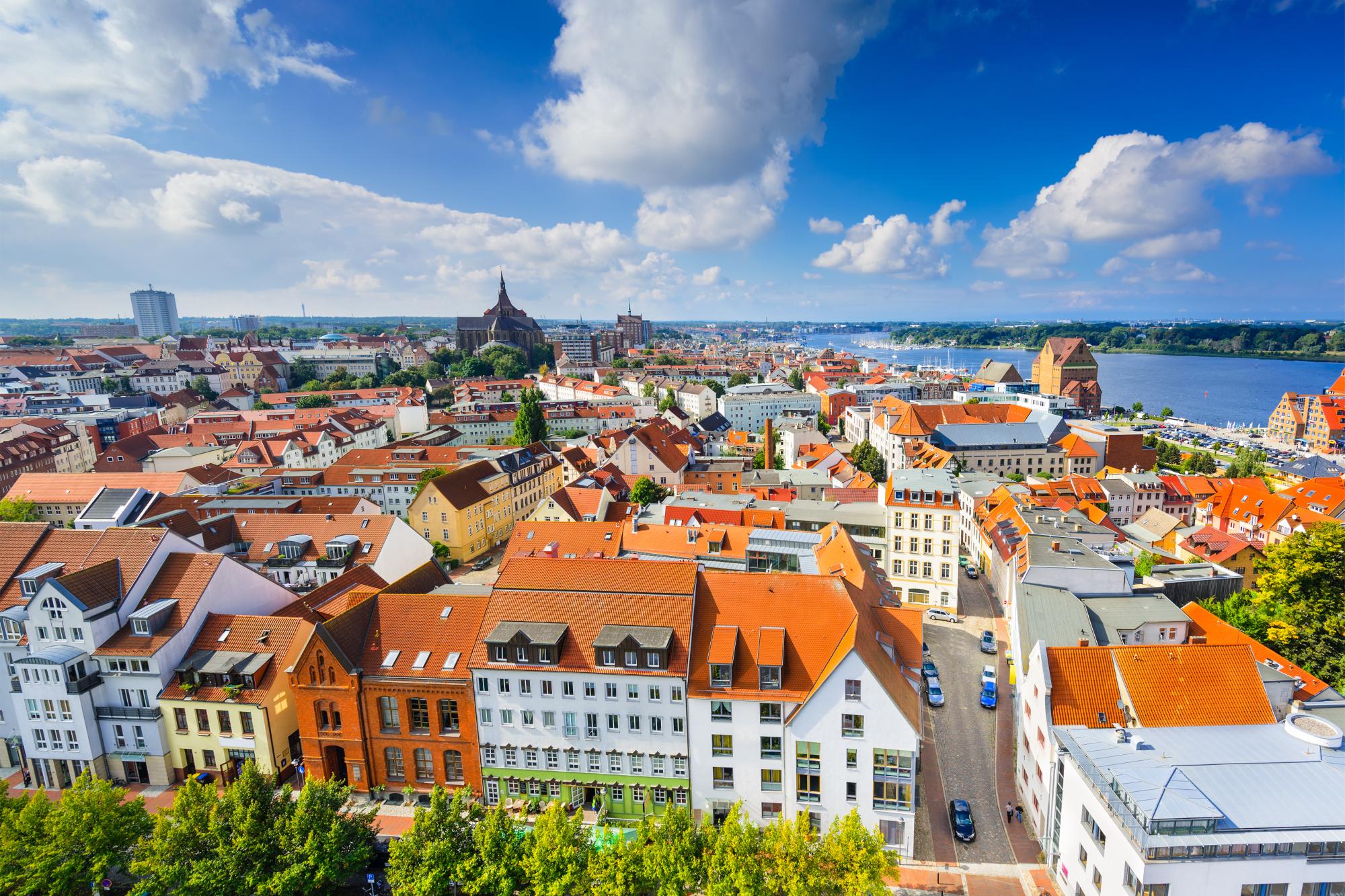 Rostock von oben